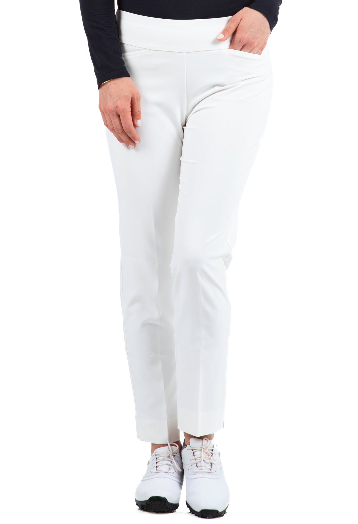 IBKÜL - Ankle Pants - 72000 - Color: White