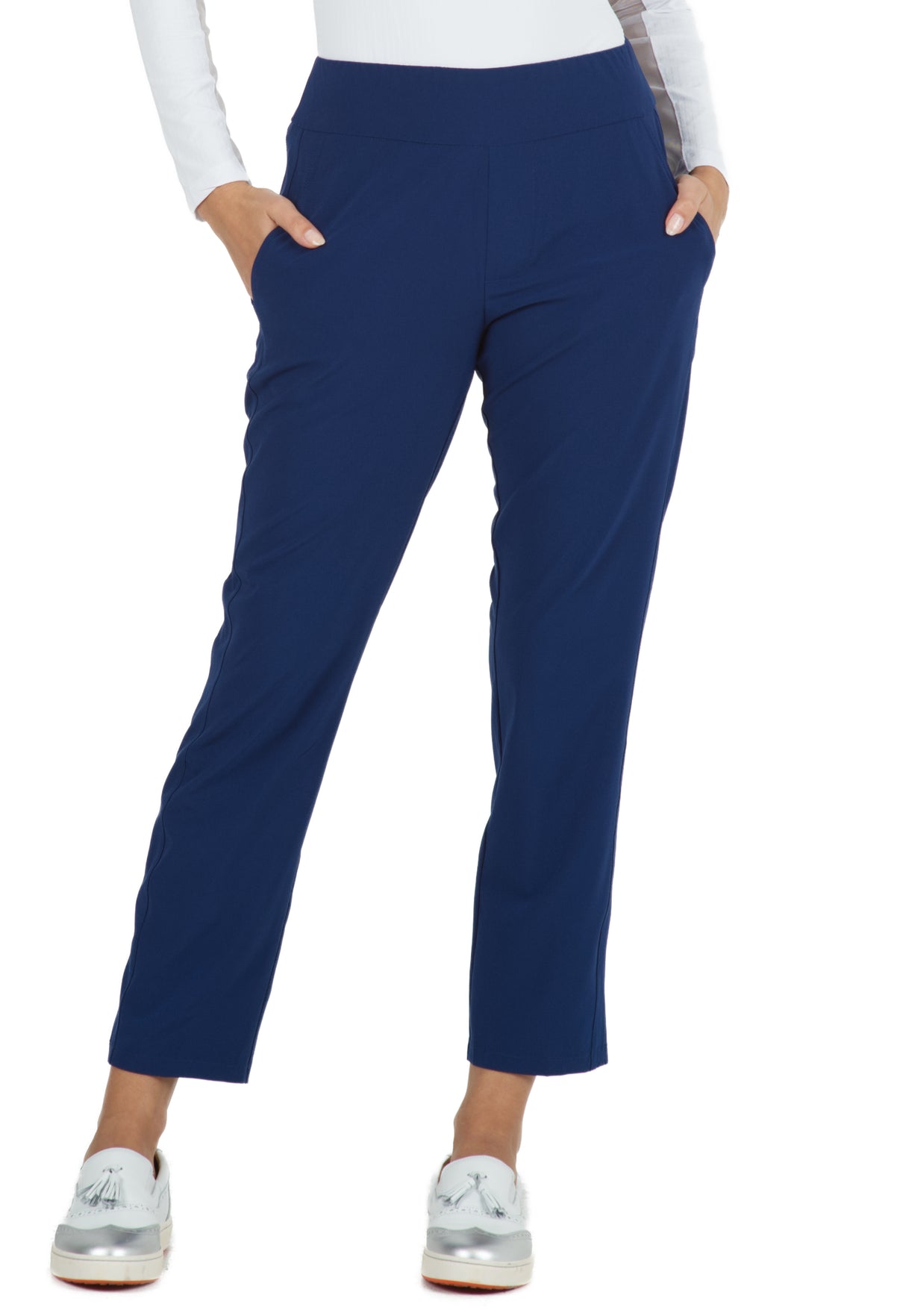 IBKÜL - Solid City Pants - 74000 - Color: Midnight