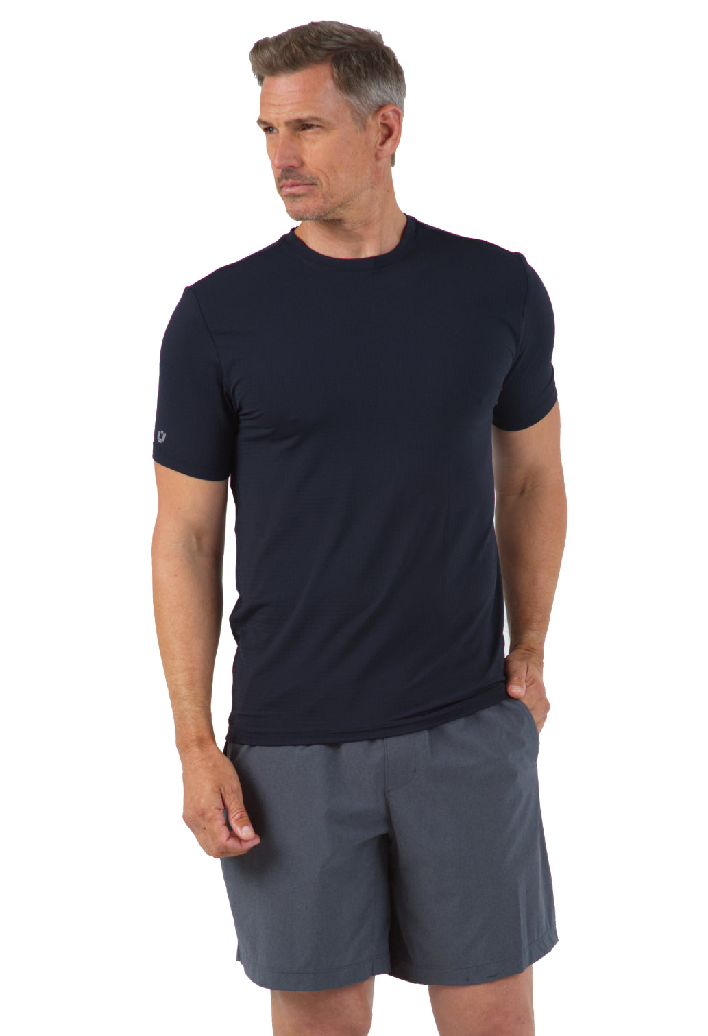 IBKÜL - Short Sleeve Crewneck T-Shirt - 92199 (Modern Fit) - Color: Black
