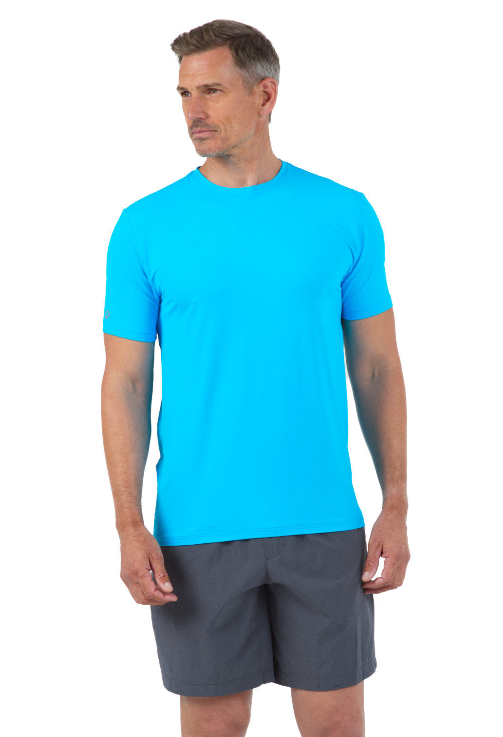 IBKÜL - Short Sleeve Crewneck T-Shirt - 92199 (Modern Fit) - Color: Turquoise