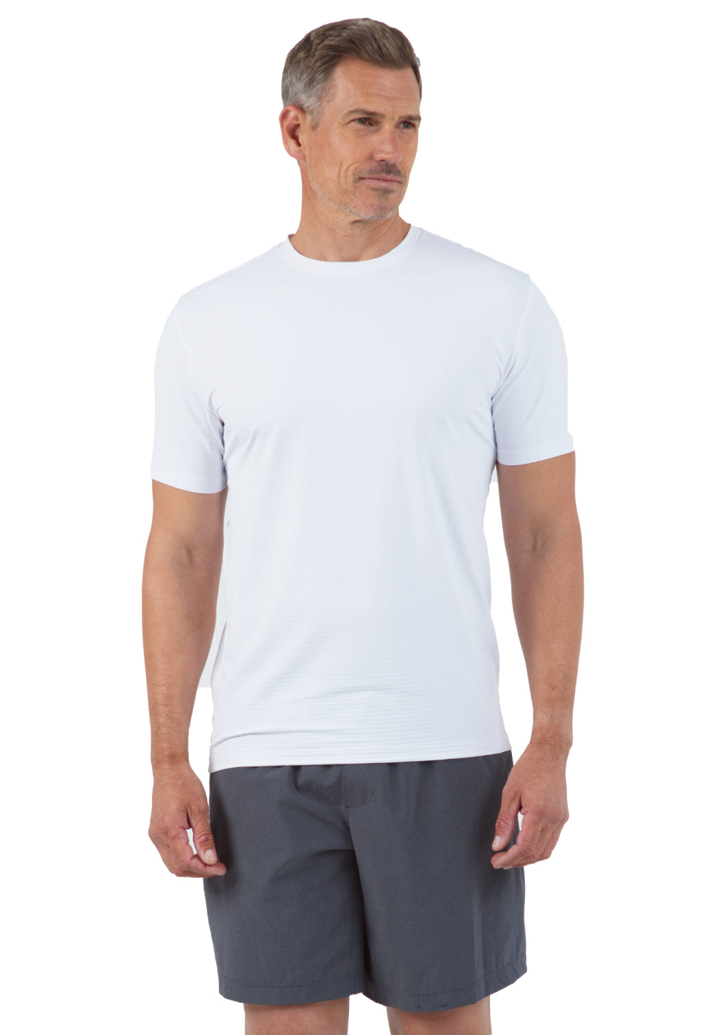 IBKÜL - Short Sleeve Crewneck T-Shirt - 92199 (Modern Fit) - Color: White