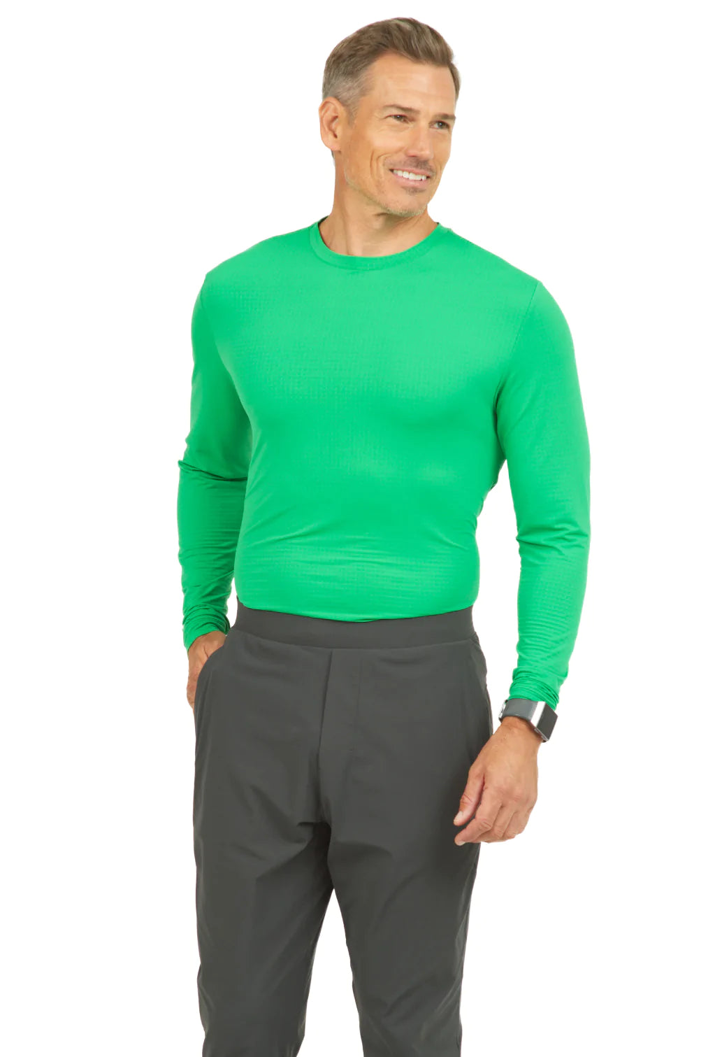 Long Sleeve Crewneck T-Shirt - 93199 (Modern Fit)